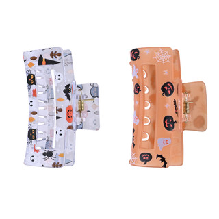 Thumbnail 2: UNCAS 2 Pk Halloween Hair Claw Clips 