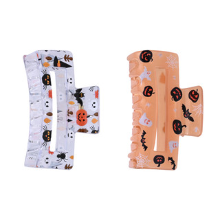 Thumbnail 1: UNCAS 2 Pk Halloween Hair Claw Clips 