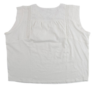 Thumbnail 2: Chelsea & Theodore Plus V-Neck Embroidered Top 