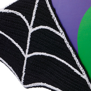 Thumbnail 3: Fantasia Accessories Halloween Spiderweb Crochet Head Scarf  