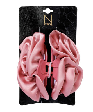 Thumbnail 1: Noir Flower Claw Hair Clip 