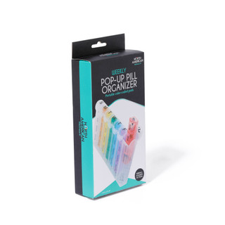 Thumbnail 2: JOBAR Pop Up Weekly Pill Organizer 