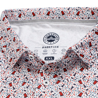Thumbnail 2: FLAG & ANTHEM Men's Short Sleeve Printed Performance Polo 