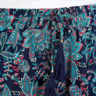 Thumbnail 3: Philosophy Plus Paisley Tie Waist Ankle Pants 
