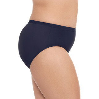 Thumbnail 2: Paradise Bay Plus Solid Basic Swim Brief 