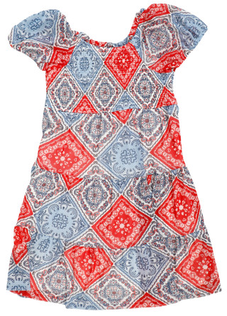Thumbnail 2: No Comment Big Girls Short Sleeve Smocked Gauze Dress 