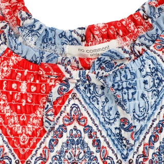 Thumbnail 3: No Comment Big Girls Short Sleeve Smocked Gauze Dress 