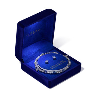 Thumbnail 3: Lumira 2 Pc Fine Silver Plated Bracelet Set 