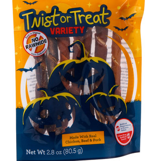 Thumbnail 2: DREAM BONE 7 Pc Chicken Twist Or Treat Dog Chews 