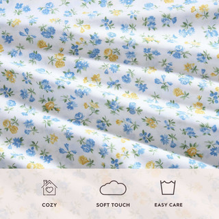 Thumbnail 19: Laura Ashley Laura Ashley Ditsy Doodle Cotton Sheet Set 