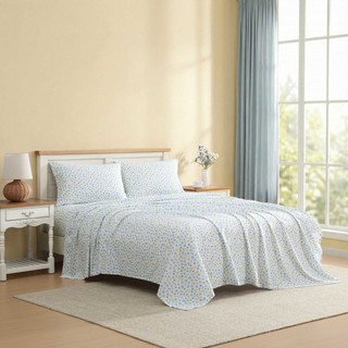 Thumbnail 5: Laura Ashley Laura Ashley Ditsy Doodle Cotton Sheet Set 