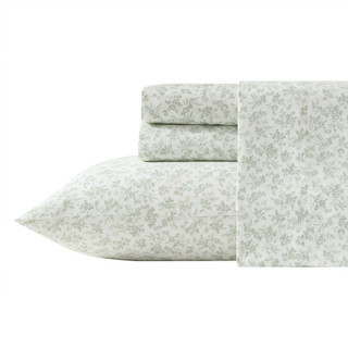 Thumbnail 8: Laura Ashley Laura Ashley Floral Toile Cotton Sheet Set 