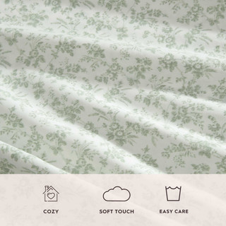 Thumbnail 15: Laura Ashley Laura Ashley Floral Toile Cotton Sheet Set 