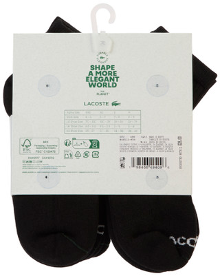 Thumbnail 2: Lacoste Boys 6 Pk Cushioned Ankle Socks Set 