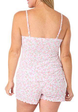 Thumbnail 2: Laura Ashley Women's Lace Trim Cami Sleep Set 