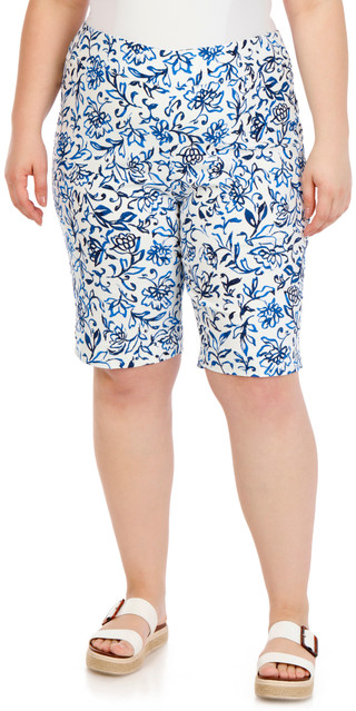 Thumbnail 3: ZAC AND RACHEL Plus Side Slit Bermuda Shorts 