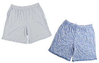 Thumbnail 2: JACLYN Women's Plus 2-Pack Sleep Shorts 