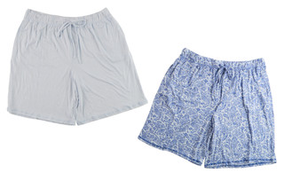 Thumbnail 1: JACLYN Women's Plus 2-Pack Sleep Shorts 