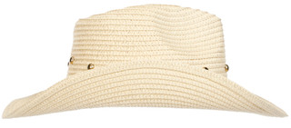 Thumbnail 3: Nicole Miller Studded Straw Cowboy Hat 