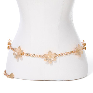 Thumbnail 1: Steve Madden Flower Chain Belt 