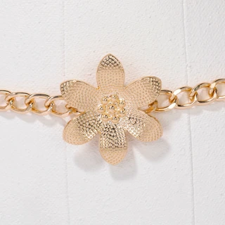 Thumbnail 4: Steve Madden Flower Chain Belt 