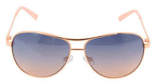 Thumbnail 2: Jessica Simpson Women's Aviator Metal Sunglasses 