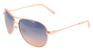 Thumbnail 1: Jessica Simpson Women's Aviator Metal Sunglasses 