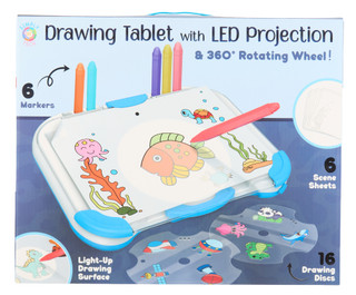 Thumbnail 1: SIMPLY TECH Drawing Tablet w/ LED Projection 
