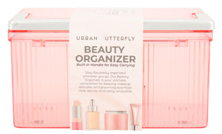 Thumbnail 2: Urban Butterfly Beauty Organizer w/ Handle 