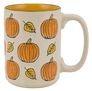 Thumbnail 1: Spectrum 17 oz Harvest Jamie Repeat Pumpkin Mug  
