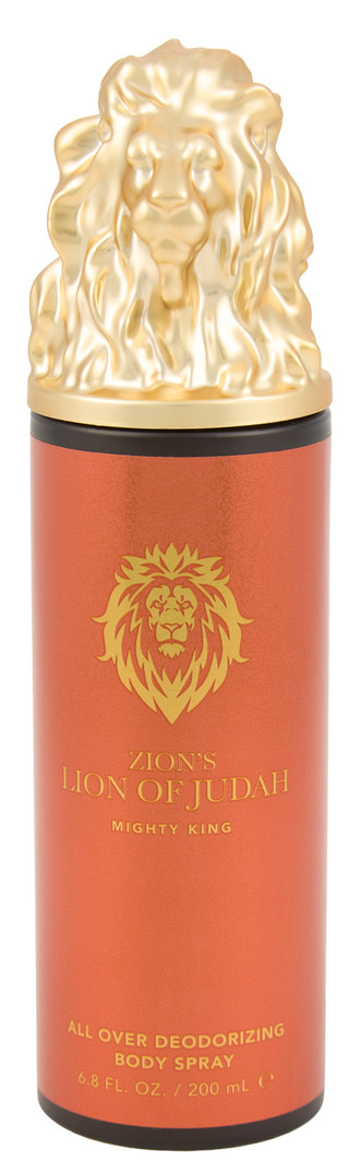 Thumbnail 1: Zion's Lion of Judah 6.8 oz Mighty King All Over Deodorizing Body Spray for Him 
