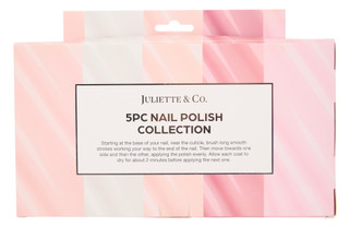 Thumbnail 2: Juliette & Co.  5 Pc Nail Polish Collection Set 
