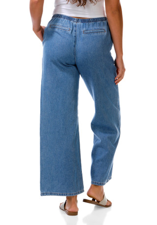 Thumbnail 2: Vanilla Star Juniors Pull On Draw String Jeans  