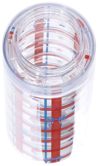 Thumbnail 4: Tervis 24 oz Patriotic Gingham Water Bottle 