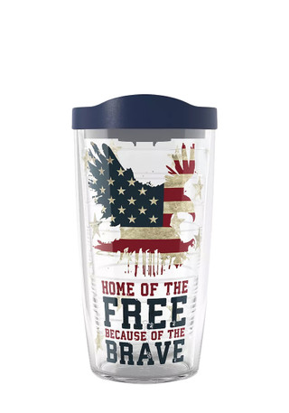 Thumbnail 1: Tervis Home of the Free 16oz Classic Tumbler 