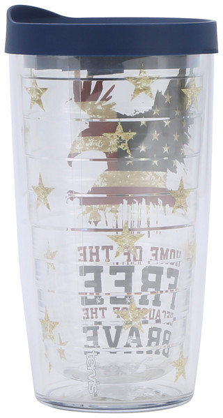 Thumbnail 2: Tervis 16 oz Home of the Free Classic Tumbler 