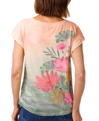 Thumbnail 2: Democracy Women's Cap Sleeve Knot Hem Knit Top 