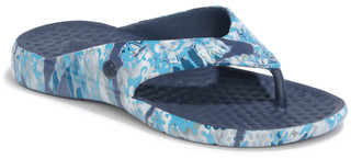 Thumbnail 1: Joybees Men's Casual Flip Flop Graphic Sandals 