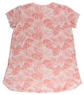 Thumbnail 2: FLORA Plus Short Sleeve Print Night Gown 