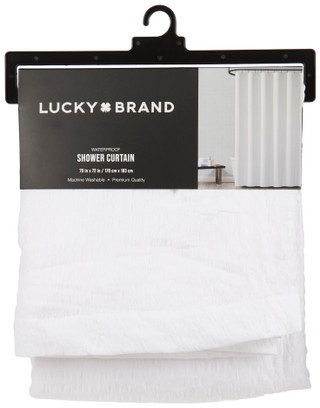 Thumbnail 1: Lucky Brand 70x72 Waterproof Shower Curtain 