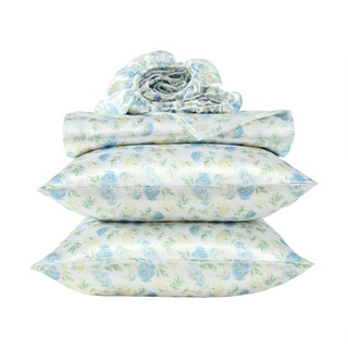 Thumbnail 8: Laura Ashley Laura Ashley Edwina Microfiber Sheet Set 
