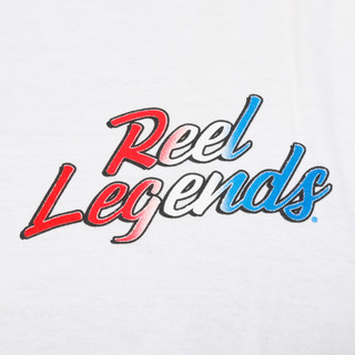 Thumbnail 6: REEL LEGENDS Men's Short Sleeve USA Marlin Flag Graphic Tee 