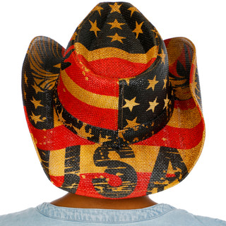 Thumbnail 4: SECONDARY Americana Eagle Cowboy Hat 