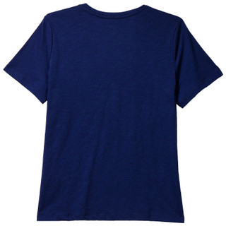 Thumbnail 2: Coral Bay Petite Short Sleeve Embroidered Flag V Neck Top 
