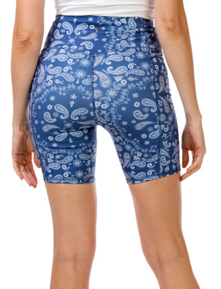 Thumbnail 2: Jessica Simpson Women's 2 Pocket Active Bike Shorts 