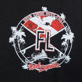 Thumbnail 3: REEL LEGENDS Men's Short Sleeve Graphic Crew Neck Tee 