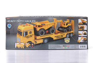 Thumbnail 2: Brooklyn Lollipop 3 Vehicle Heavy Duty Hauler Toy Set 