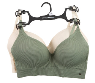 Thumbnail 1: Lucky Brand Women's 2 Pk Full Figure Wire Free Bras 