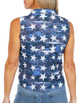 Thumbnail 2: Onque Women's Sleeveless Americana Top 
