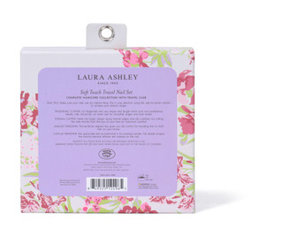 Thumbnail 2: Laura Ashley 6 Pc Soft Touch Travel Nail Set  